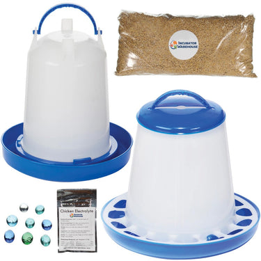 A combo kit of Bird Feeder, Waterer Kit